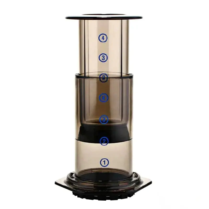 New Filter Glass Espresso Coffee Maker